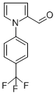 Structure of 1-[4-(TRIFLUOROMETHYL)PHENYL]-1H-PYRROLE-2-CARBALDEHYDE