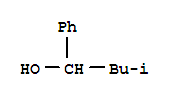 Structure of Benzenemethanol, a-(2-methylpropyl)-