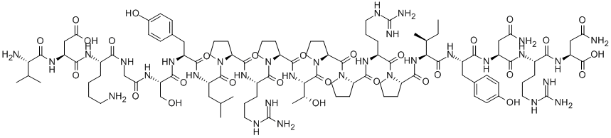 Structure of pyrrhocoricin