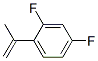 Structure of Benzene,2,4-difluoro-1-(1-methylethenyl)-