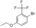 1-溴-4-乙氧基-2-(三氟甲基)苯结构式