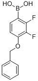 Structure of 4-Benzyloxy-2,3-difluorobenzeneboronic acid
