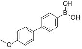 Structure of 4-METHOXYBIPHENYLBORONIC ACID