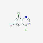 Structure of 4,8-Dichloro-6-fluoroquinazoline