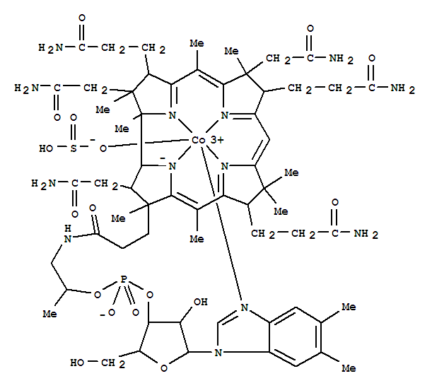 sulphitocobalamin结构式