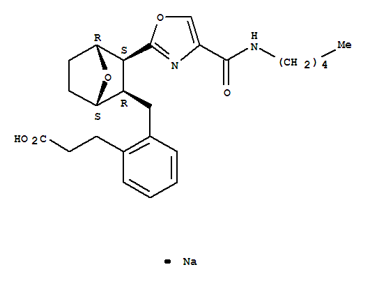 Structure of Ifetroban sodium