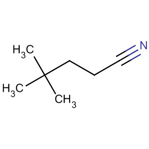 Pentanenitrile, 4,4-dimethyl-结构式