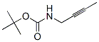 Structure of CARBAMIC ACID 2-BUTYNYL-,TERT-BUTYL ESTER