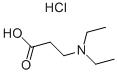 Structure of 3-(DIETHYLAMINO)PROPIONIC ACID HYDROCHLORIDE
