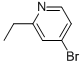 Structure of 4-bromo-2-ethylpyridine