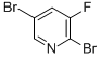 Structure of 2,5-DIBROMO-3-FLUOROPYRIDINE