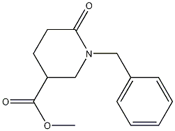 Structure of Methyl 1-Benzyl-6-oxopiperidine-3-carboxylate