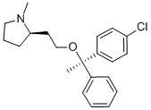 Structure of CLEMASTINE FUMARATE