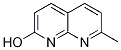Structure of 1,8-Naphthyridin-2(1H)-one, 7-methyl-