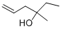 Structure of 3-METHYL-5-HEXEN-3-OL