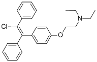Structure of TRANS-CLOMIPHENE HCL