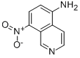 Structure of 8-NITROISOQUINOLIN-5-AMINE