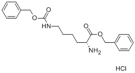 D-LYSINE(Z)-OBZL HCL结构式