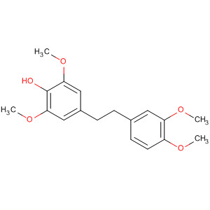 Phenol, 4-[2-(3,4-dimethoxyphenyl)ethyl]-2,6-dimethoxy-结构式