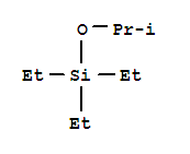 Structure of Isopropoxy(triethyl) silane