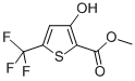 Structure of 3-HYDROXY-5-(TRIFLUOROMETHYL)THIOPHENE-2-CARBOXYLIC ACID METHYL ESTER