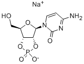 Structure of CYCLIC CYTIDYLIC ACID SODIUM SALT