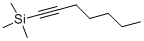 Structure of 1-HEPTYNYLTRIMETHYLSILANE