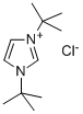 Structure of 1,3-DI-T-BUTYLIMIDAZOLIUM CHLORIDE