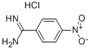 Structure of 4-NITROBENZAMIDINE, HYDROCHLORIDE