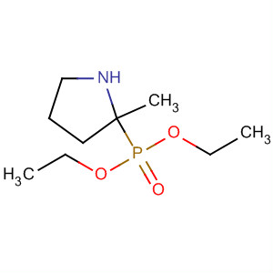 Structure of DIETHYL (2-METHYLPYRROLIDIN-2-YL)PHOSPHATE