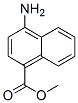 1-NAPHTHALENECARBOXYLIC ACID 4-AMINO-,METHYL ESTER结构式