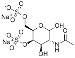 Structure of N-Acetyl-D-galactosamine-4,6-di-O-sulphatesodiumsalt