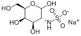 Structure of D-GALACTOSAMINE-2-N-SULFATE, SODIUM SALT