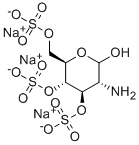 Structure of D-GLUCOSAMINE-3,4,6-TRISULFATE, DISODIUM SALT