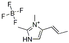1-丙基-2,3-甲基咪唑四氟硼酸盐结构式