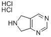Structure of 6,7-DIHYDRO-5H-PYRROLO-[3,4-D]-PYRIMIDINE DIHYDROCHLORIDE