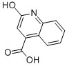 Structure of 2-Hydroxy-4-quinolincarboxylic acid