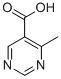 Structure of 5-Pyrimidinecarboxylicacid,4-methyl-