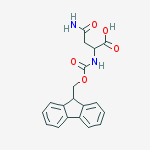 Structure of FMoc-DL-asparagine