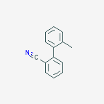 Structure of 2-(2-methylphenyl)benzonitrile