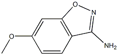 Structure of 1,2-Benzisoxazol-3-amine,6-methoxy-