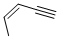 (3Z)-3-Penten-1-yne结构式