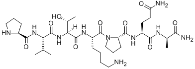 Structure of Lagatide