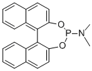 -(-)-(3,5-二氧-4-磷-环庚并[2,1-A:3,4-A']二萘-4基)二甲胺结构式