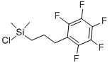 Structure of 3-(PENTAFLUOROPHENYL)PROPYLDIMETHYLCHLOROSILANE