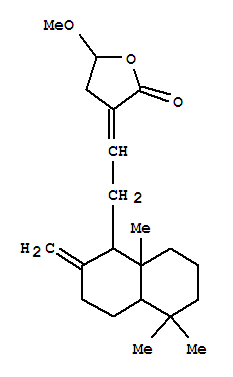 Coronarin D methyl ether结构式