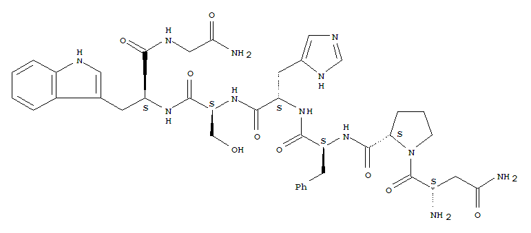 Structure of Depolarizingpeptide I (Culex)