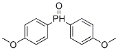Structure of Phosphine oxide, bis(4-methoxyphenyl)-