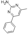Structure of 4-METHYL-6-PHENYLPYRIMIDIN-2-AMINE