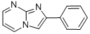 2-PHENYLIMIDAZO[1,2-A]PYRIMIDINE结构式